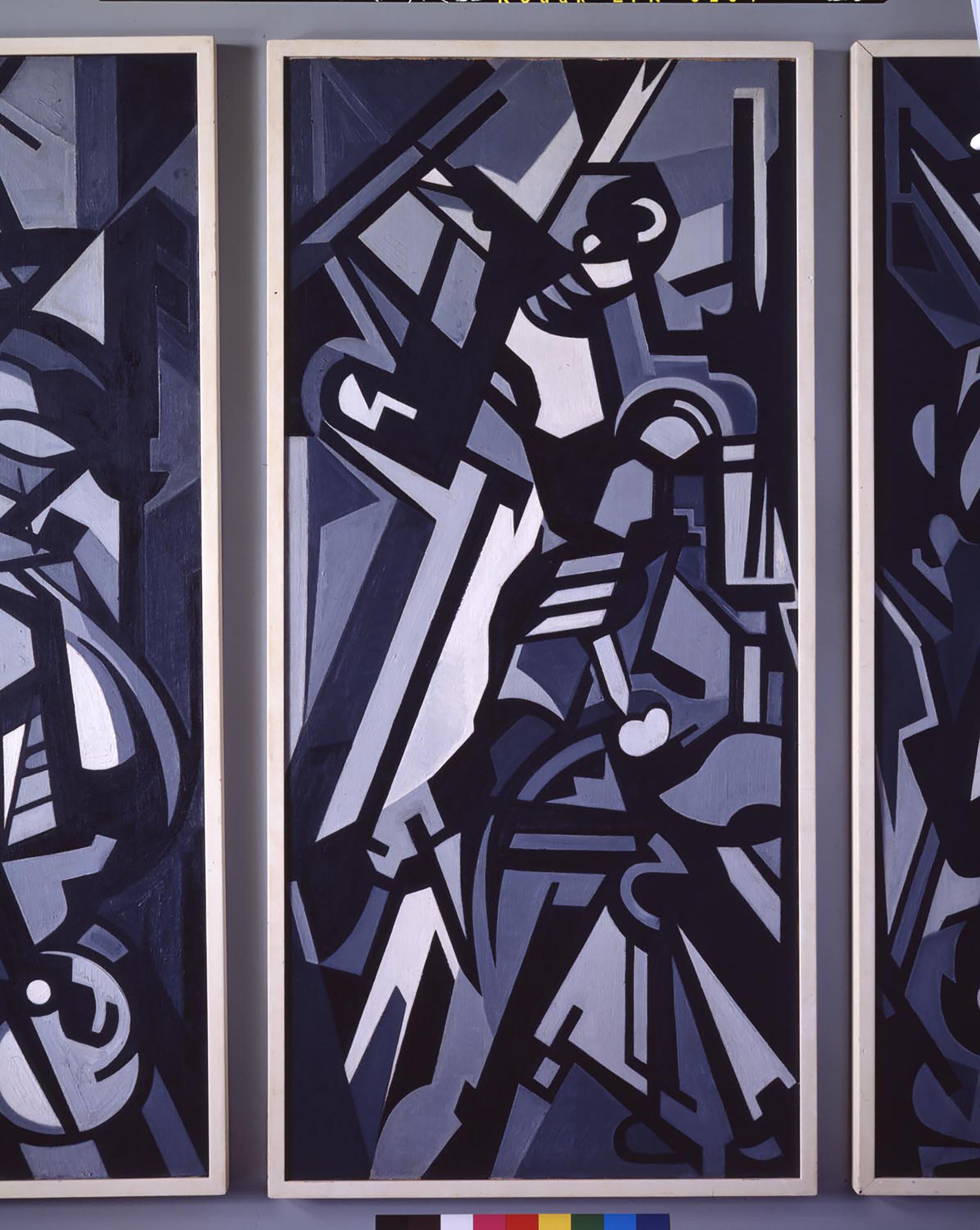 Emilio Vedova, Trittico della libertu00e0, 1950